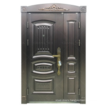 China suppliers Best price top supplier luxury design metal galvanized security steel door for business